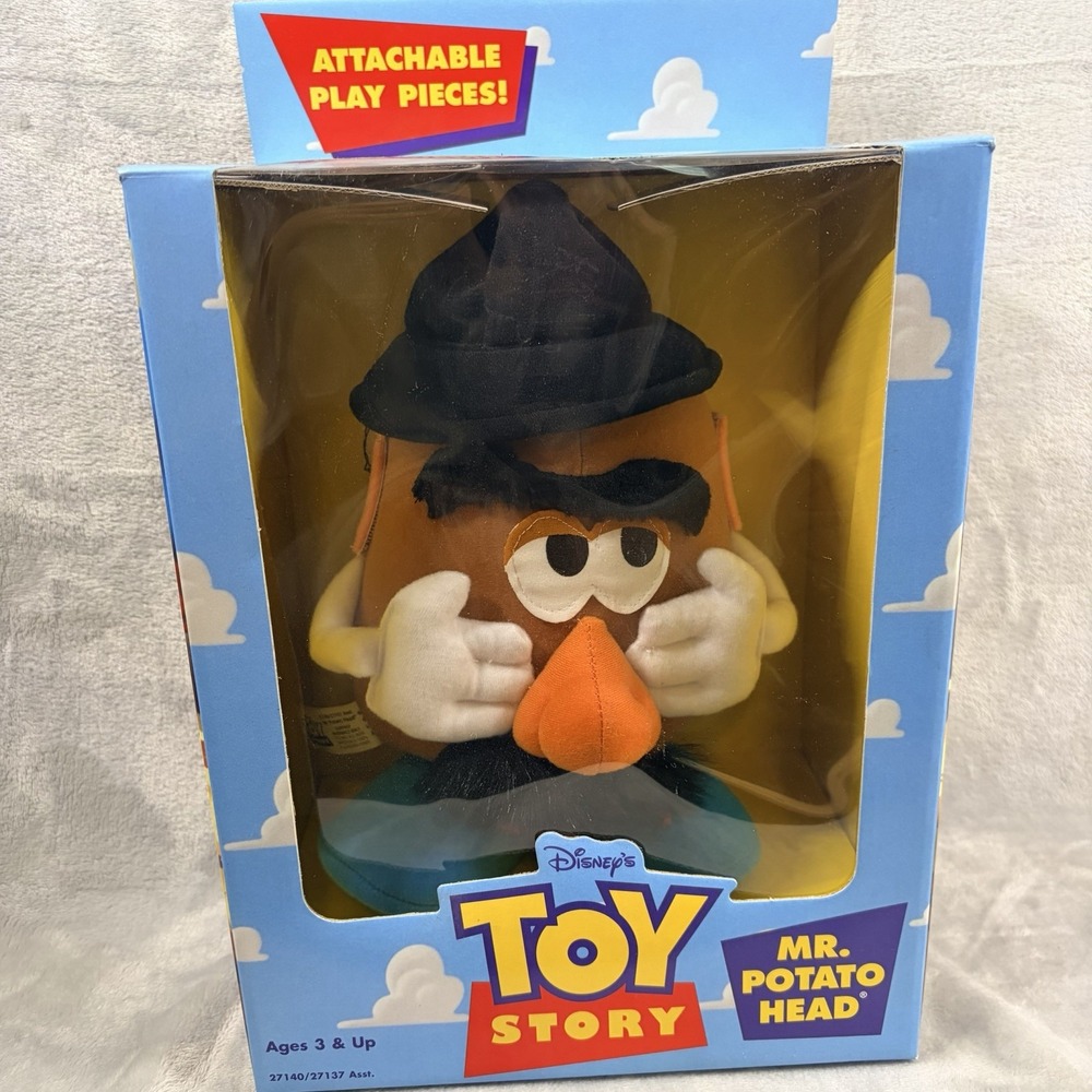 Toy Story Series 1 Mr Potato Head 12" Plush New in Original Box Hasbro 1996
